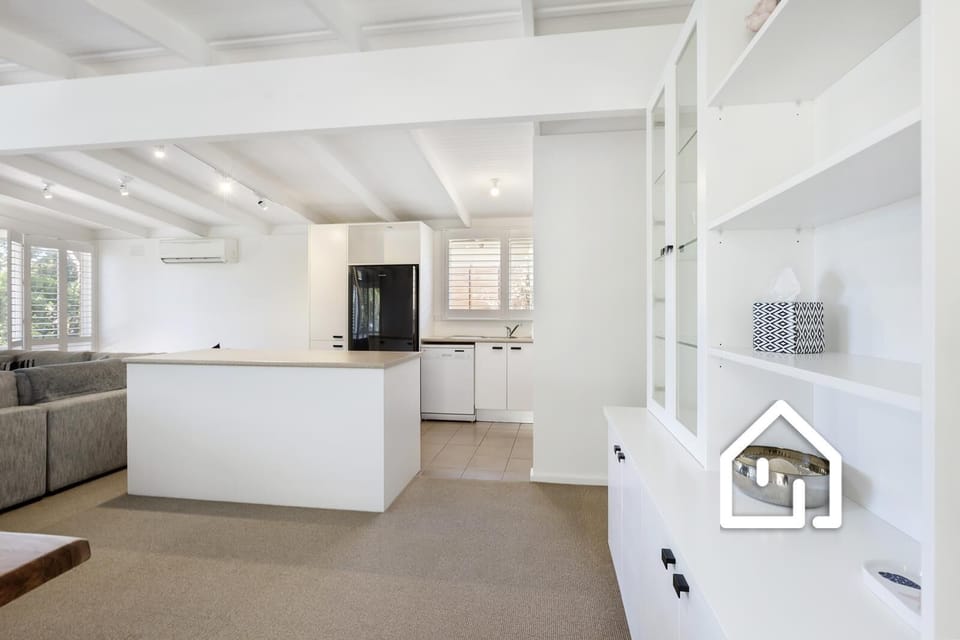 Crisp white impeccably clean interiors