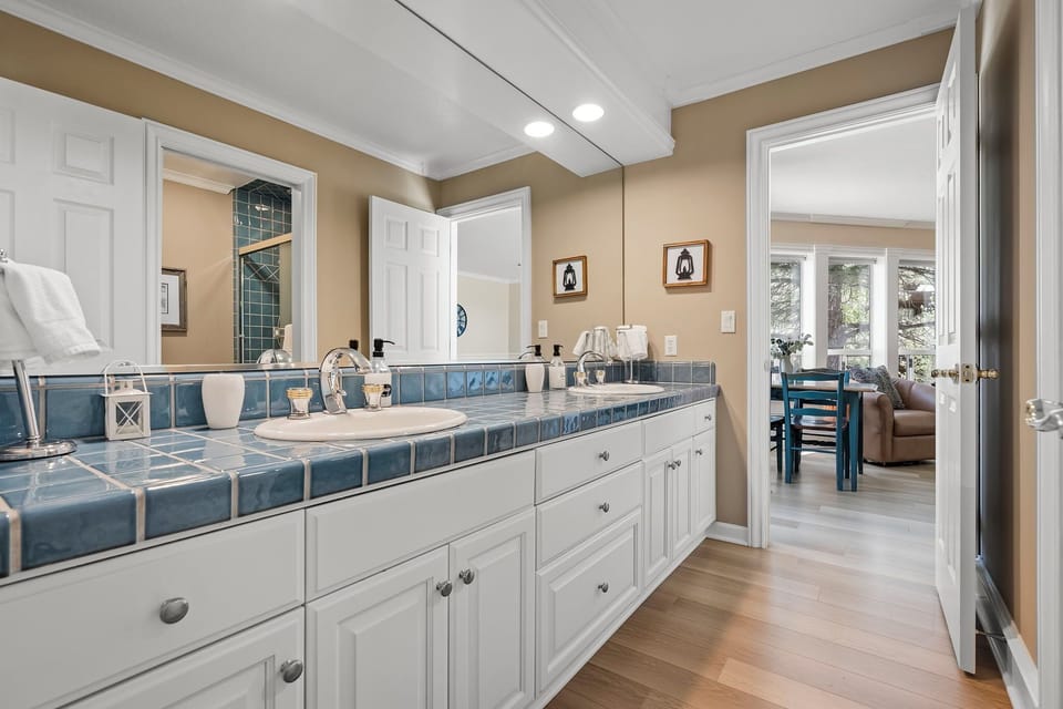 Lower Level, Shared Full Bath, Shower-Tub:Northstar Home Away From Home