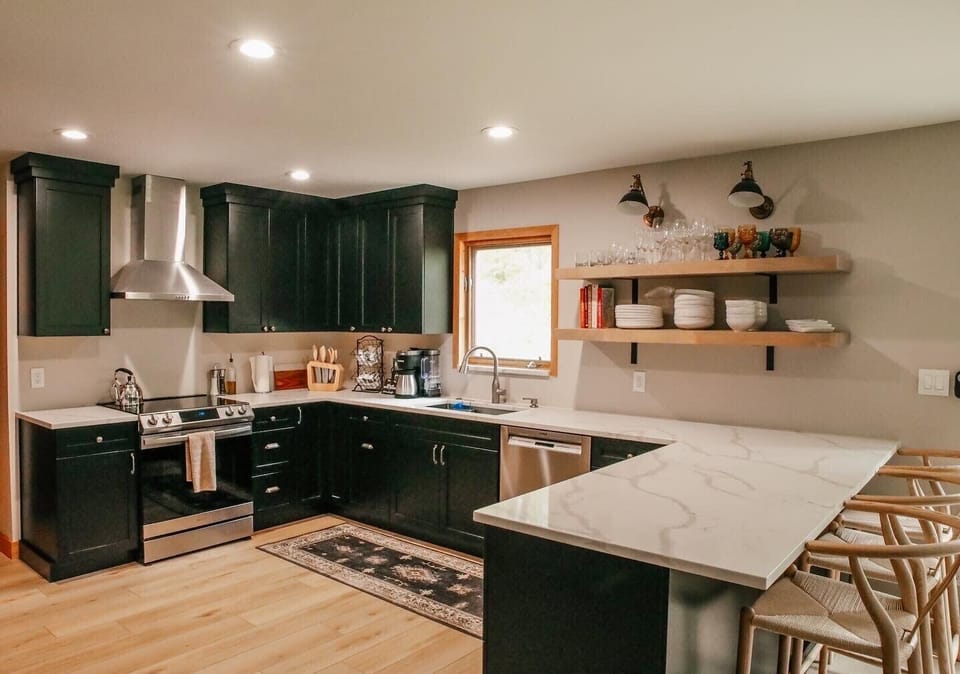 Newly renovated kitchen with everything you need to cook