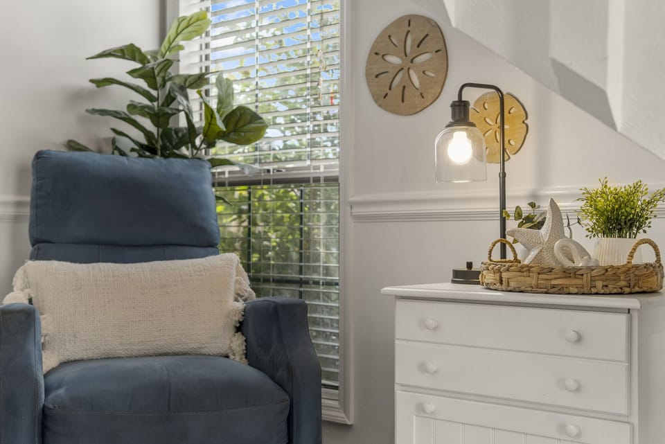 Cozy sitting area