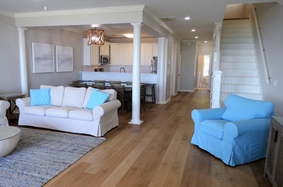 Downstairs has 1 Bedroom with 2 Queen Beds (not pictured)