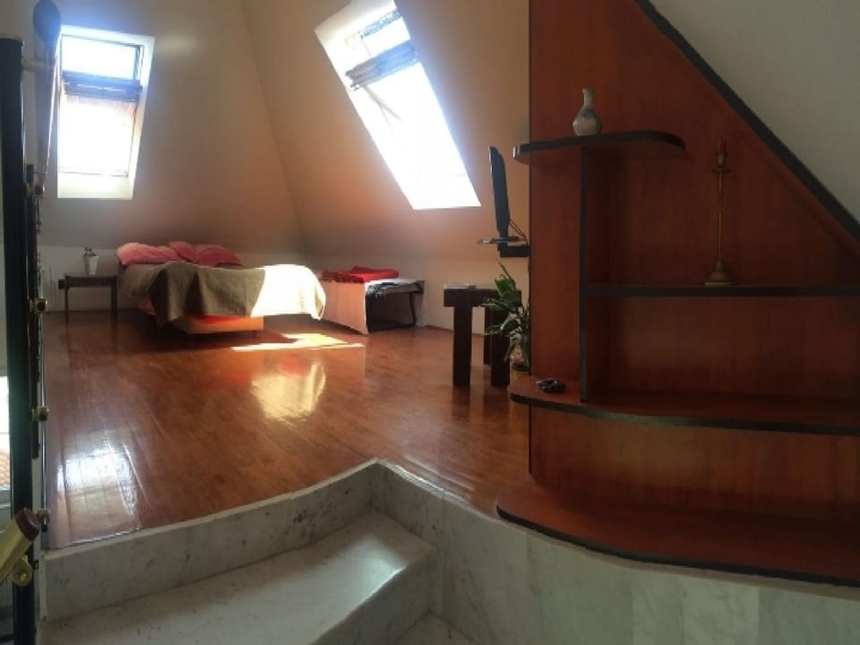 Studio (Studio Apartment) | Iron/ironing board, bed sheets
