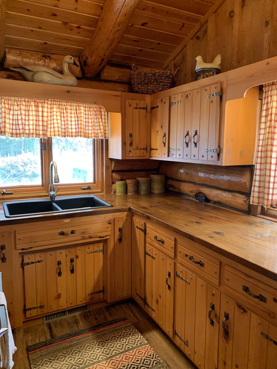 View of the kitchen