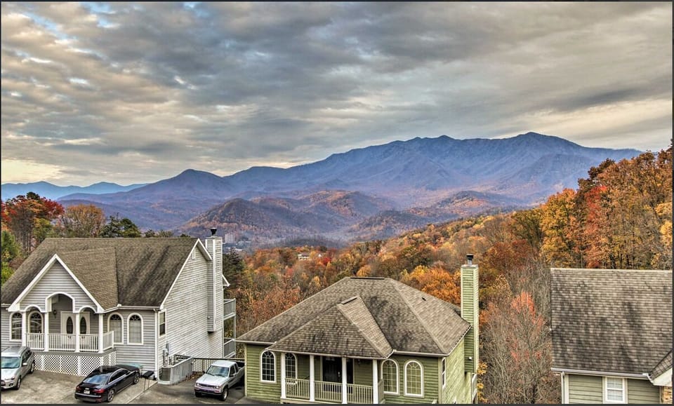 Fall view from upper porch