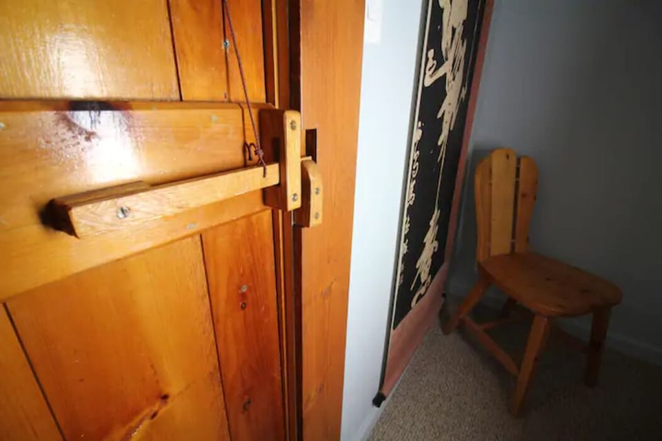 Original 1921 door latches.