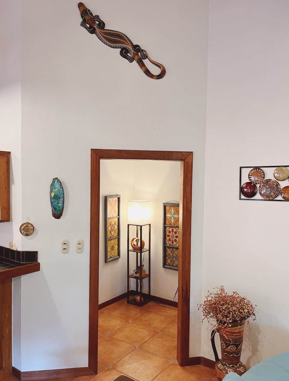 The house is thoughtfully designed using local art and craftmanship.