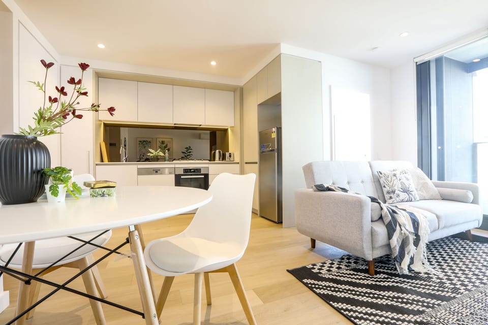 City Apartment | Living room | LCD TV