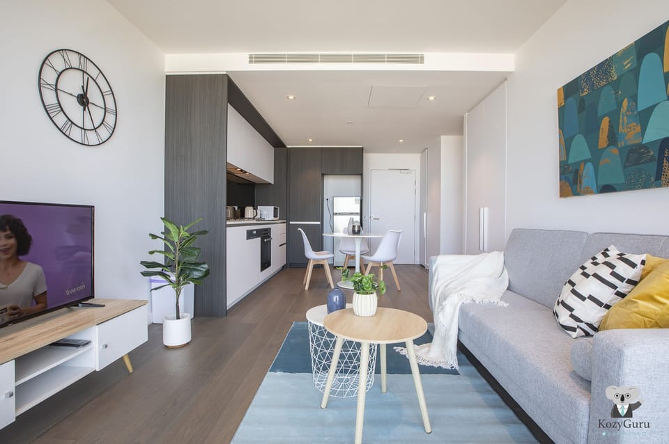 City Apartment | Living area | LCD TV