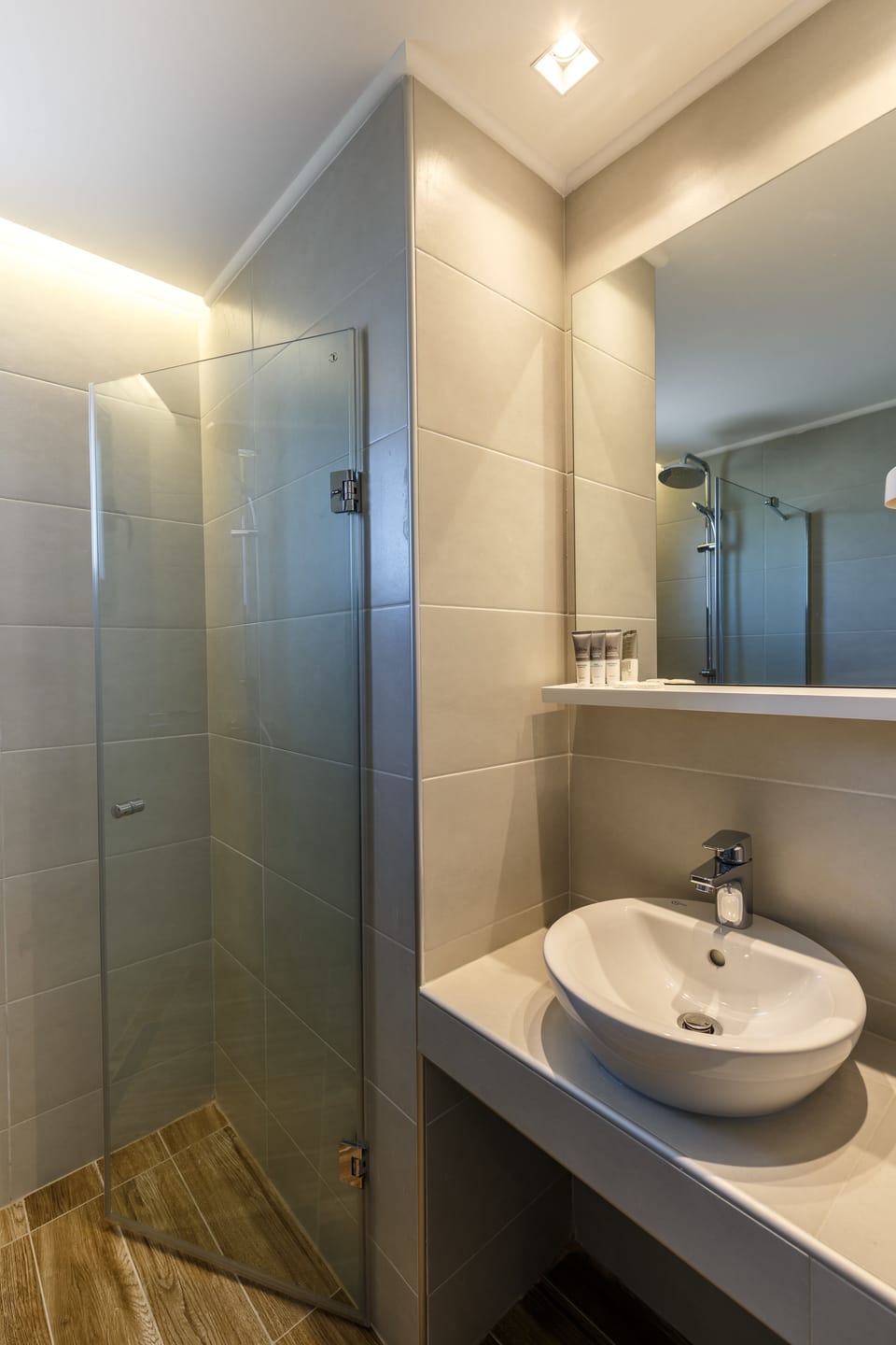 Single Room | Bathroom | Shower, free toiletries, hair dryer, towels
