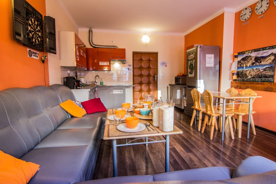 Blackout drapes, iron/ironing board (on request), WiFi (free)
