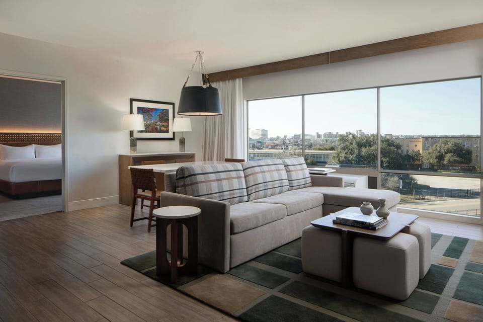Presidential Suite, 1 Bedroom, City View | Living area | 32-inch flat-screen TV with satellite channels, TV, MP3 dock