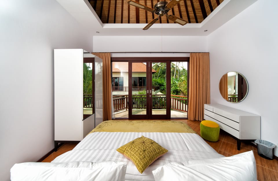 Family Villa, 3 Bedrooms, Private Pool | Minibar, in-room safe, blackout drapes, soundproofing