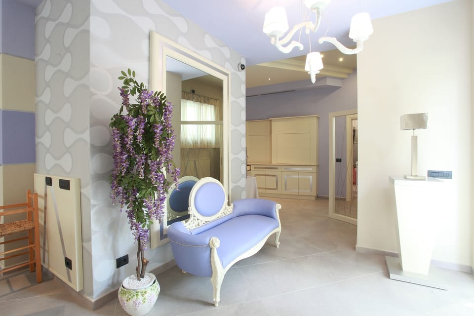 Lobby sitting area