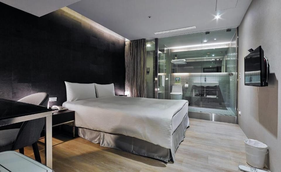 Standard Double Room, 1 Double Bed (No Windows) | 1 bedroom, down comforters, desk, laptop workspace