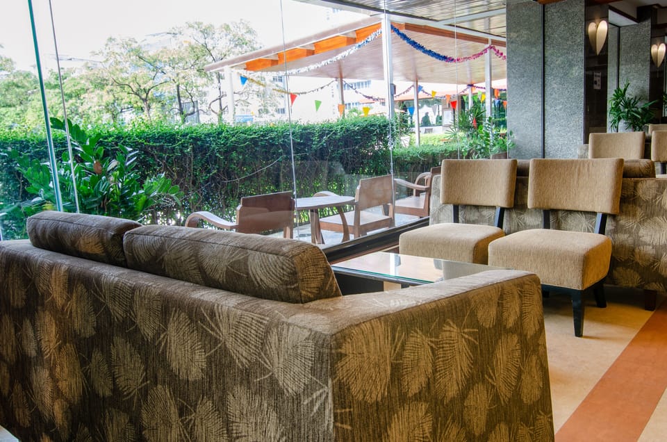 Lobby sitting area