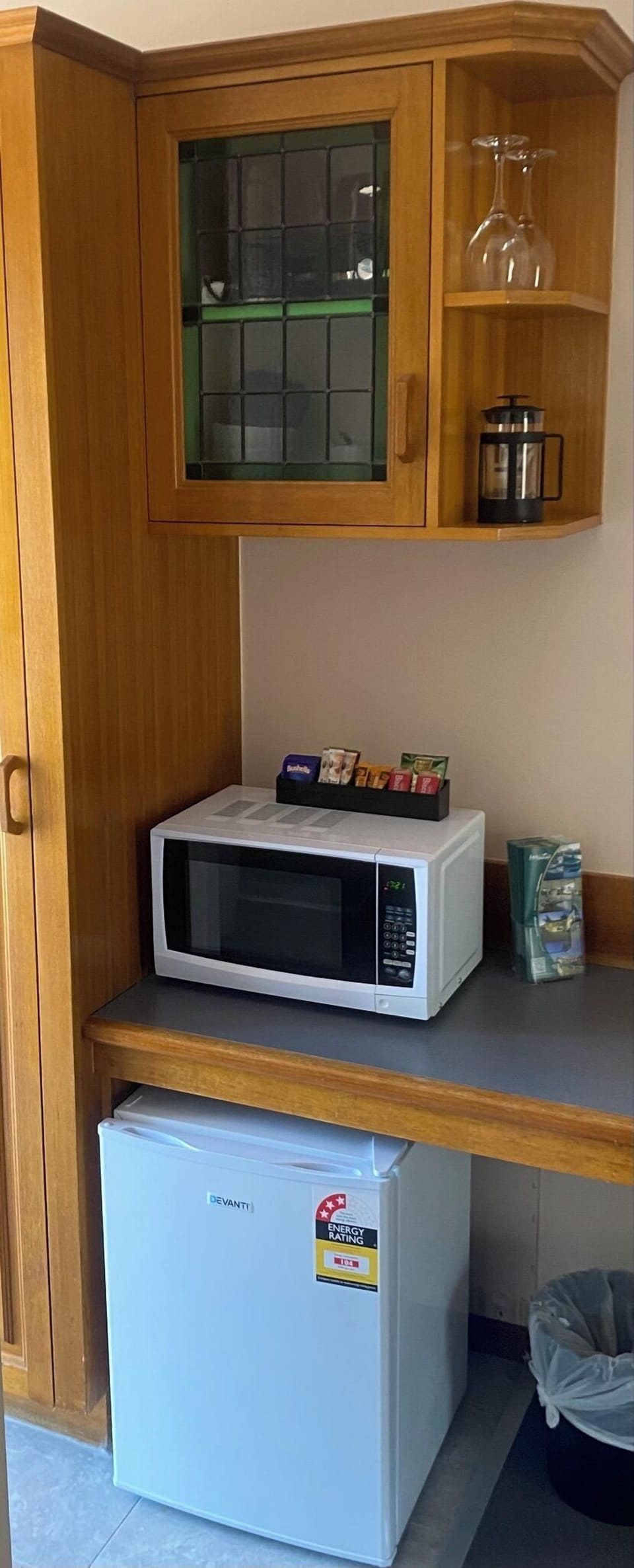 Double Room, Poolside | Private kitchen | Coffee/tea maker, fridge, electric kettle