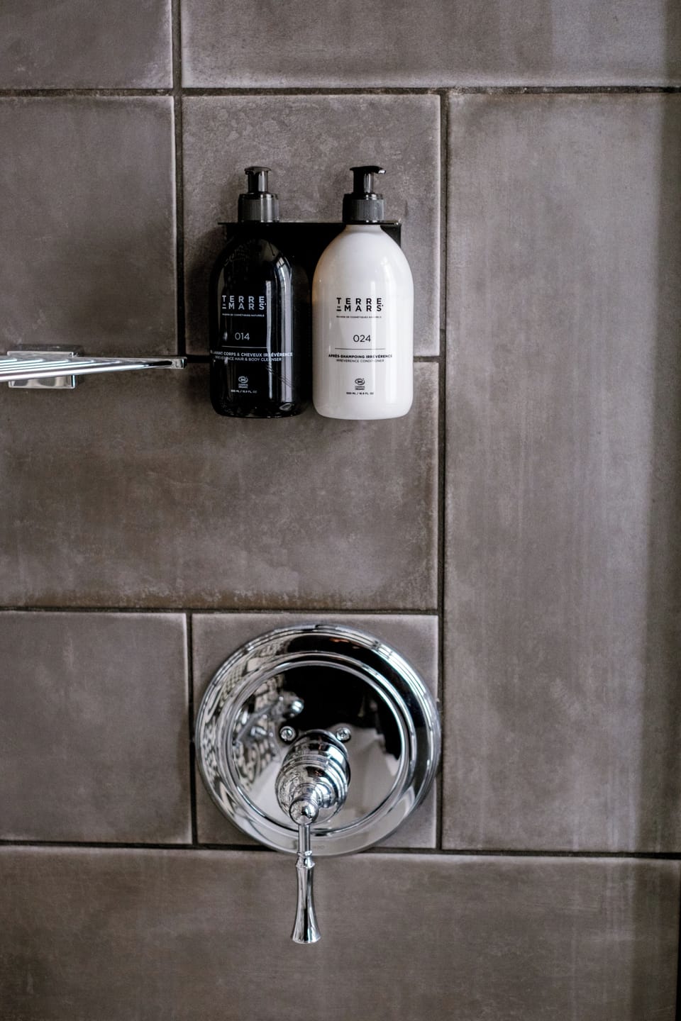 Eco-friendly toiletries, hair dryer, slippers, towels