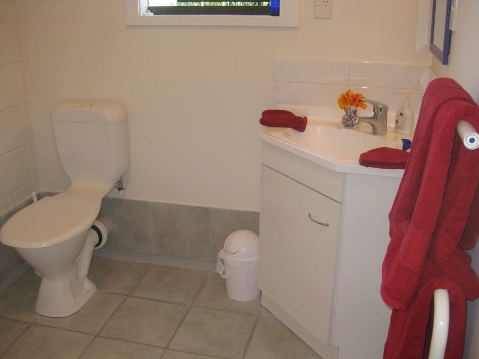 Cottage, Kitchenette | Bathroom | Hair dryer, towels