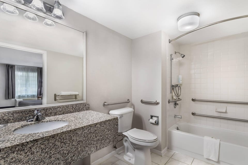 Room, 1 Queen Bed, Accessible, Non Smoking | Desk, iron/ironing board, rollaway beds, free WiFi