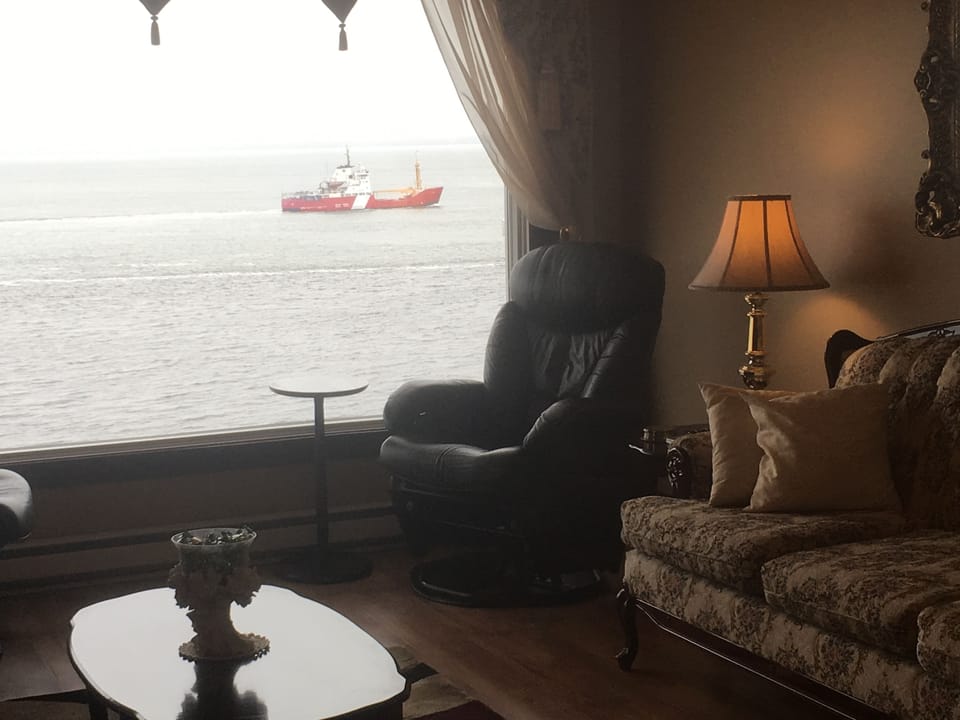 Lobby sitting area