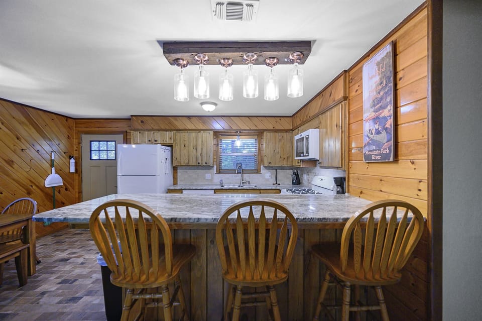 The bar is a great spot for quick meals or snacks!