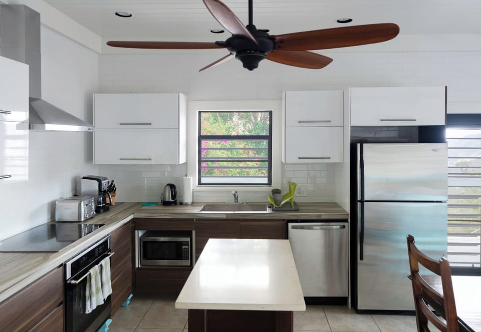 We gutted our interiors to the studs, so everything in the kitchen is new