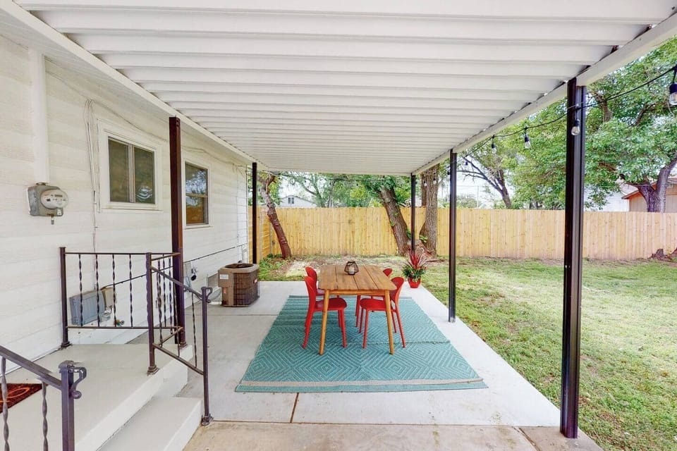 Covered Back Patio
