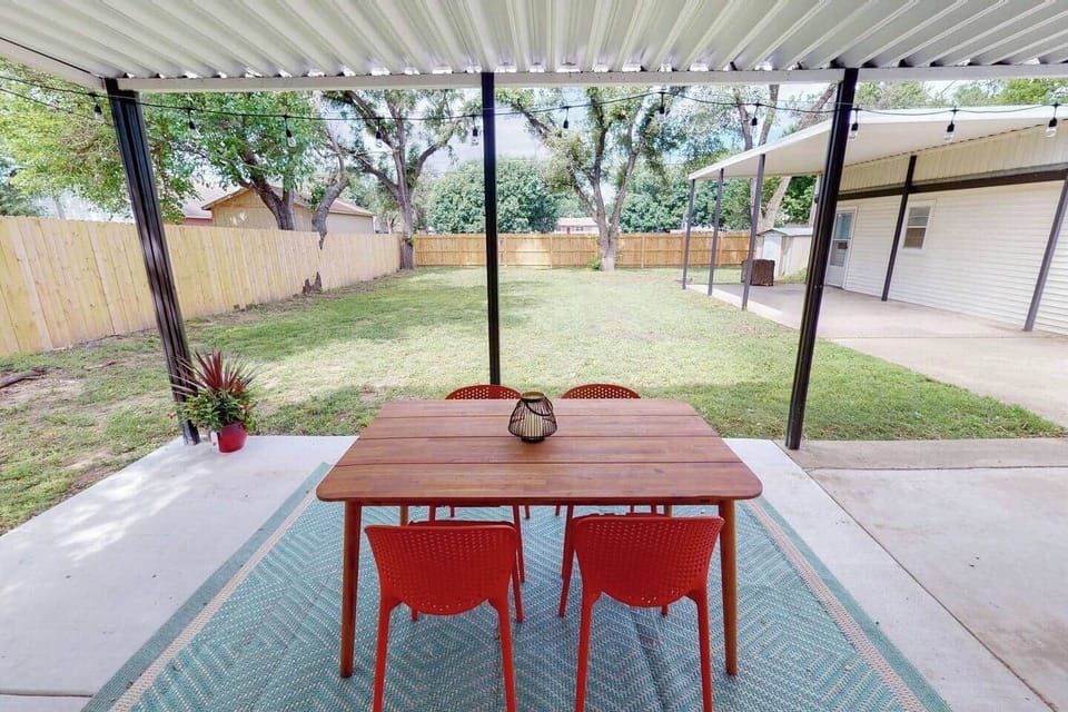 Covered Back Patio