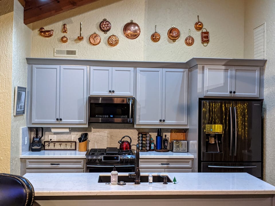 Newly updated kitchen cabinet and appliances in 2019