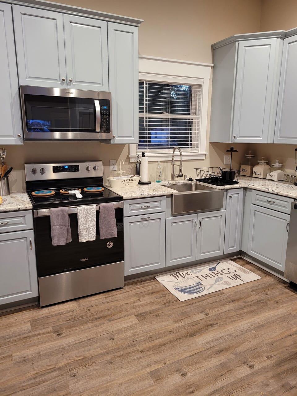 If you love cooking, then this modern, new kitchen is perfect for you