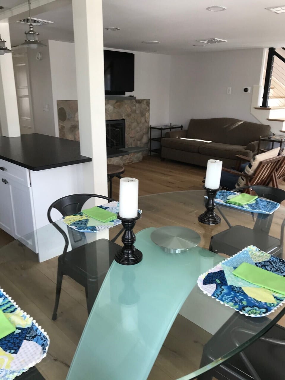 1st Floor Dining and Living Room