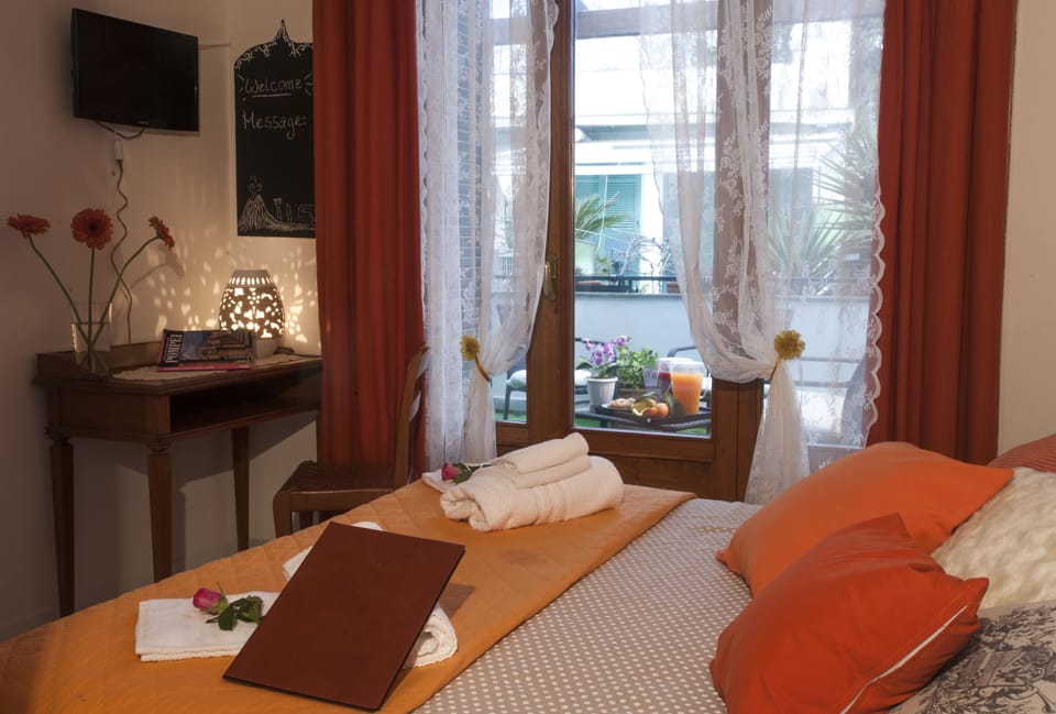 Double Room, Terrace | Down comforters, individually decorated, individually furnished, desk