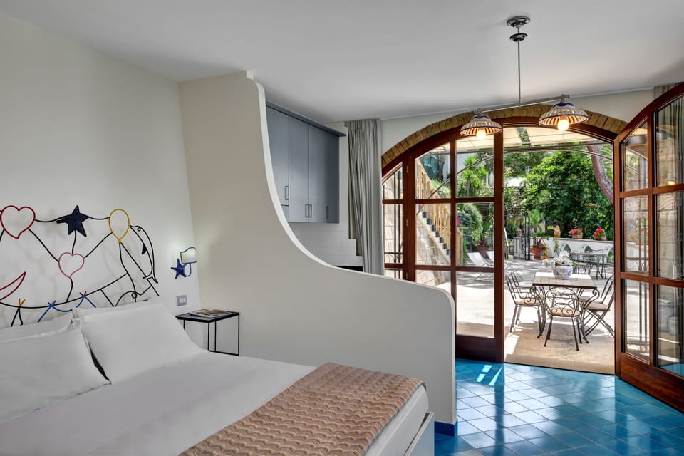 Panoramic Studio, Terrace, Sea View | Iron/ironing board, free WiFi