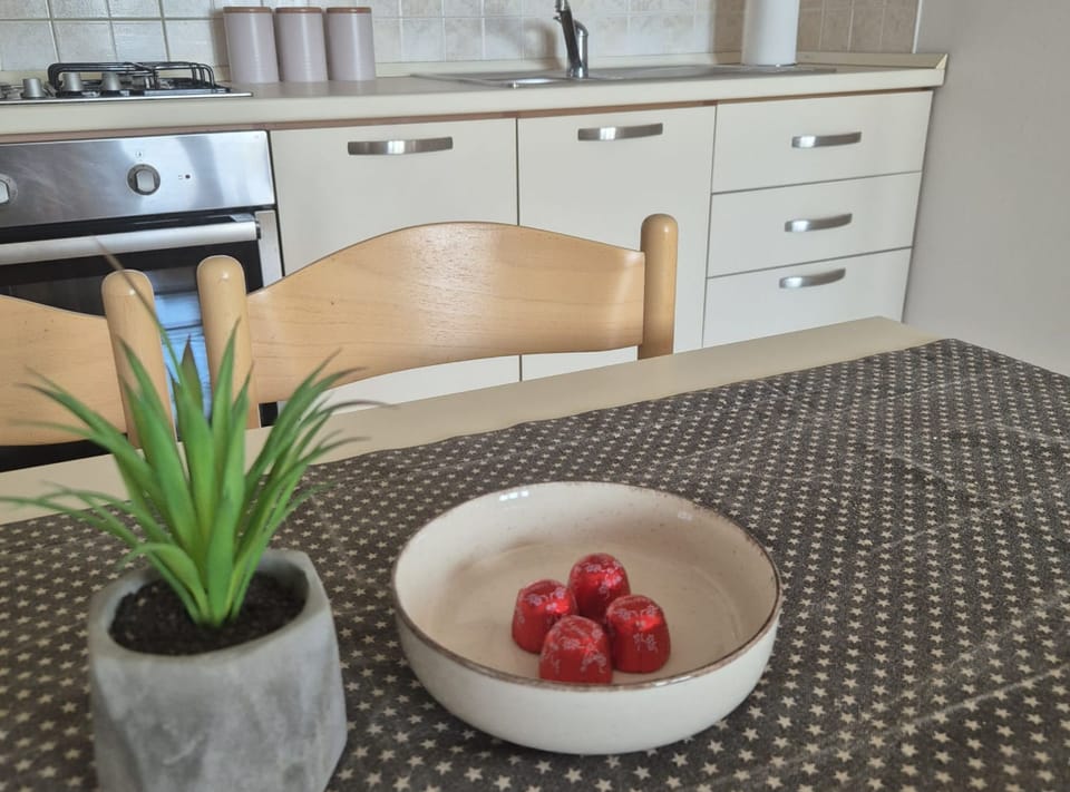 Apartment (Two-Bedroom Apartment with Balcony an) | Private kitchen | Fridge