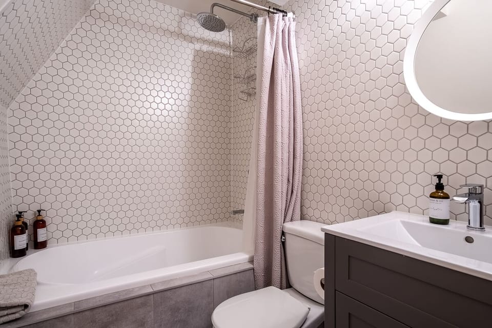 Chalet Scandinavian downstairs bathroom (1)