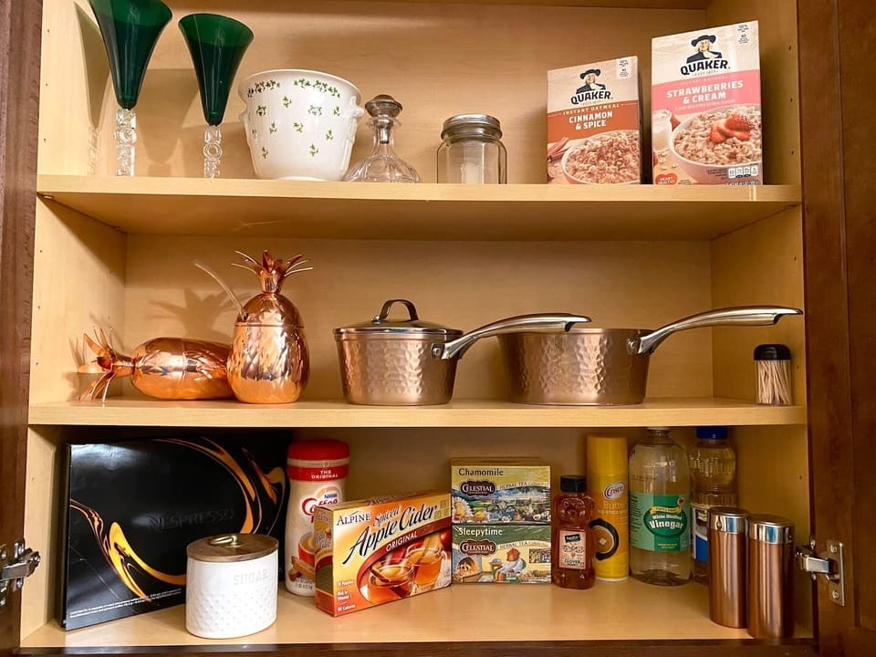 Smartly stocked with the basic necessities to make your stay hassle-free