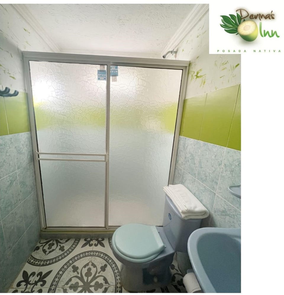 Superior Double Room, 1 Double Bed, Private Bathroom, Partial Sea View | Bathroom | Shower, slippers, towels