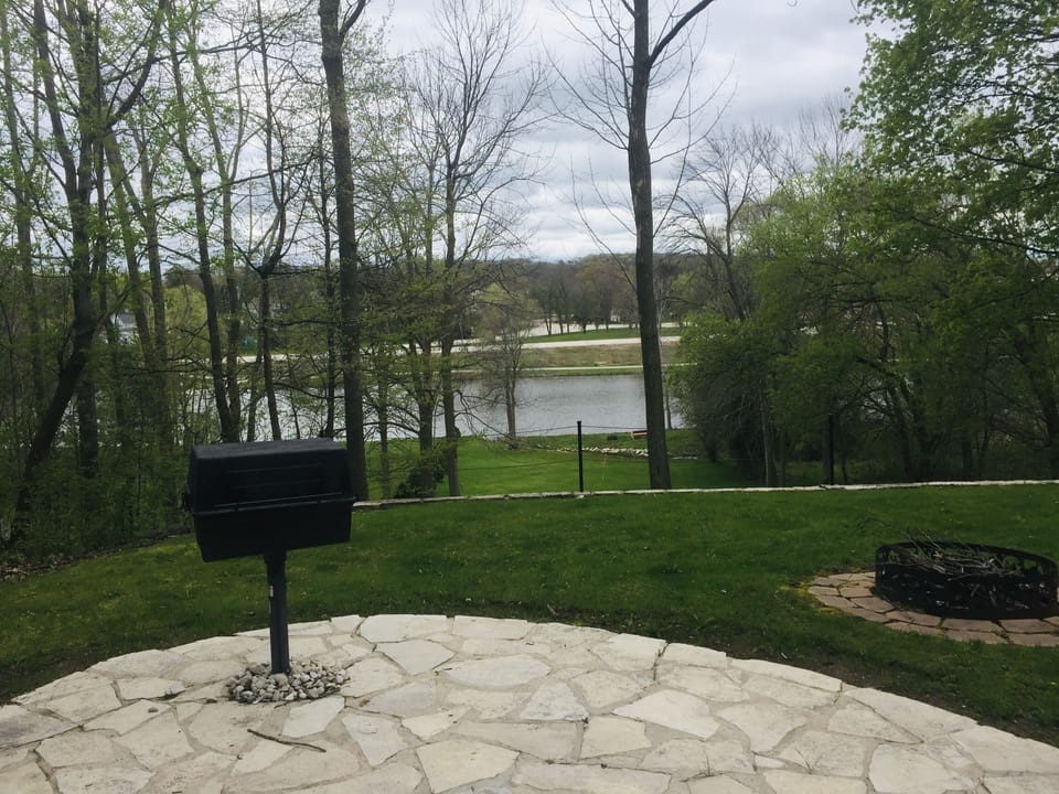 Riverview from patio area
