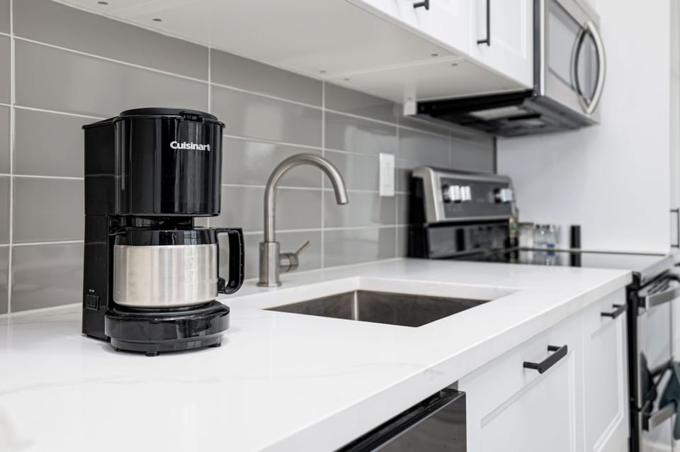 Fully equipped kitchen for your convenience.