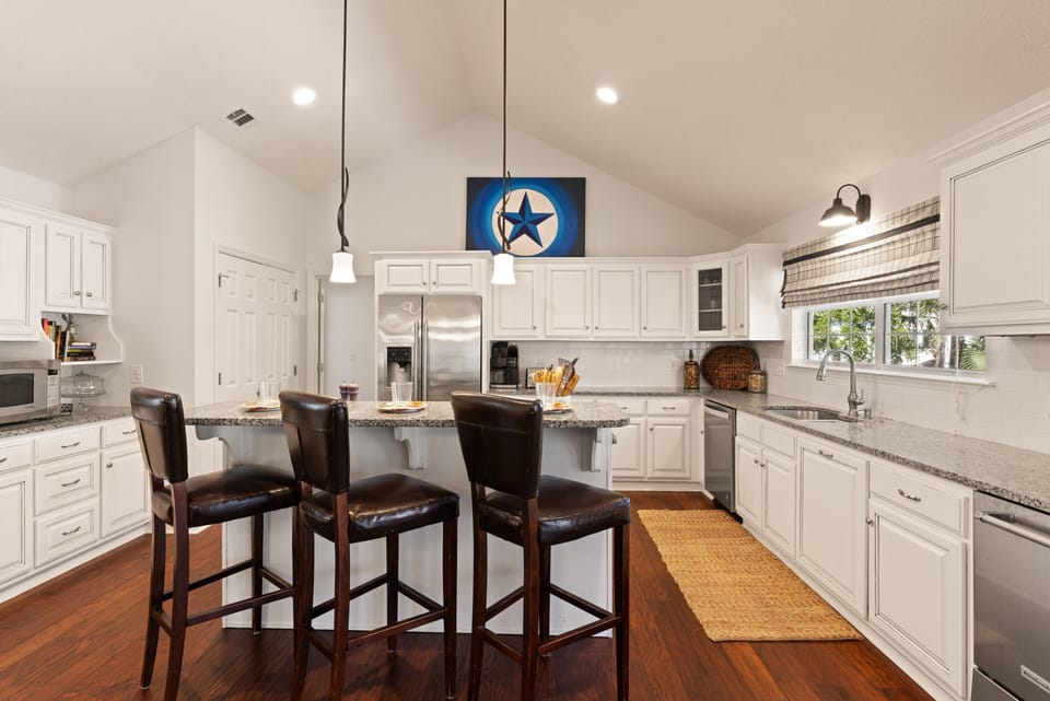 1. Step inside the Blue Star Bungalow