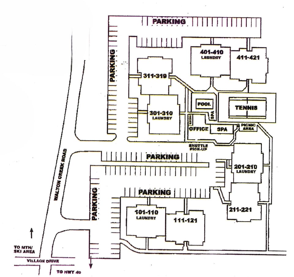 Timber Run Map