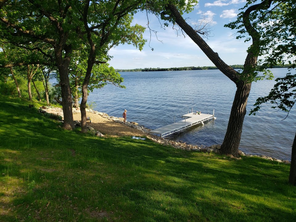 beach and dock