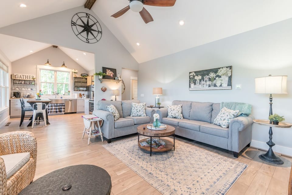 Open concept for easy entertaining!