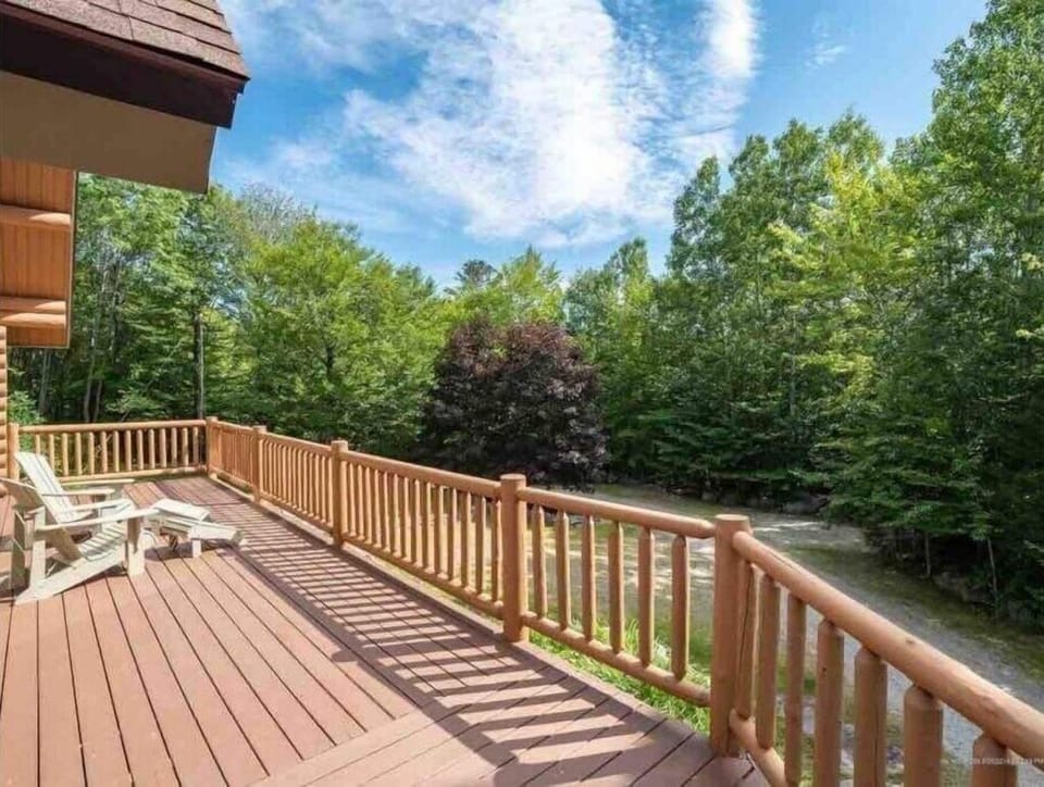 View from front deck now 