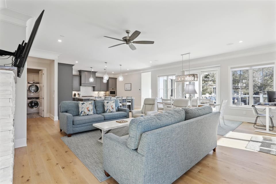 Living Room at 134 Dune Lane