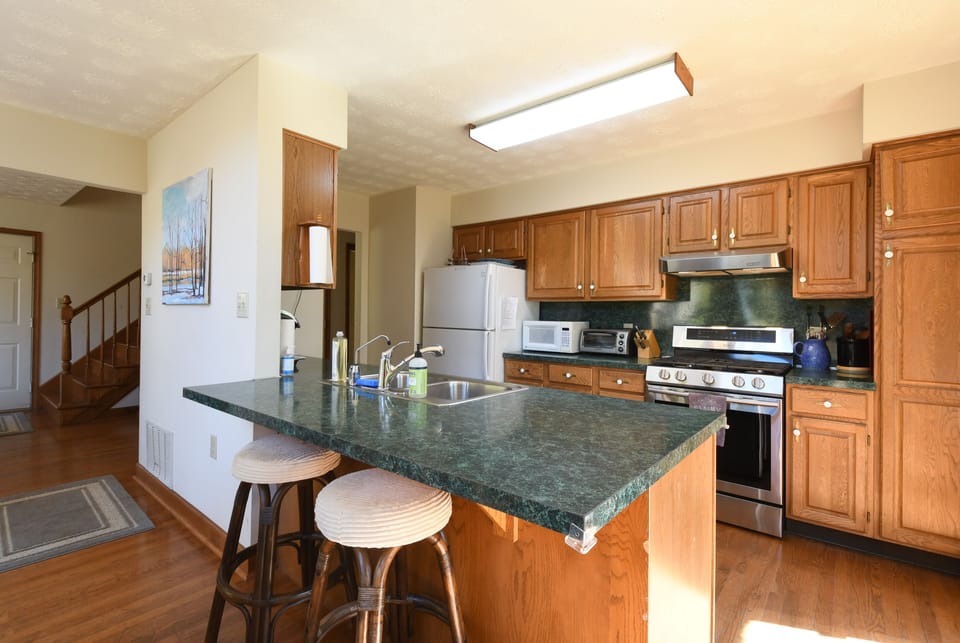 Fully equipped kitchen