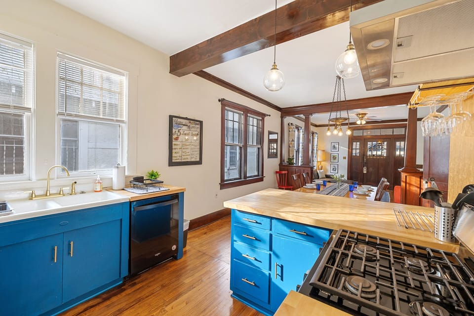 The Blue Suede Kitchen- Stocked with all the kitchen essentials