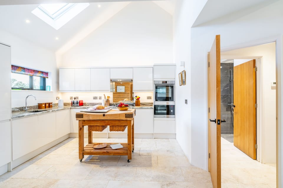Contemporary light filled kitchen