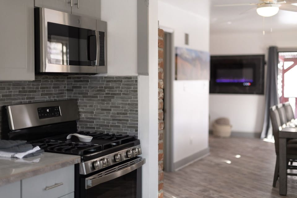 ~Oven and Stove Top 
~Microwave