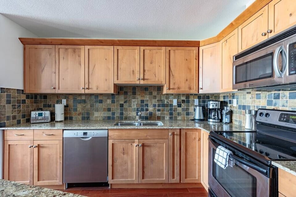 This kitchen is big enough to cook up a feast for any occasion